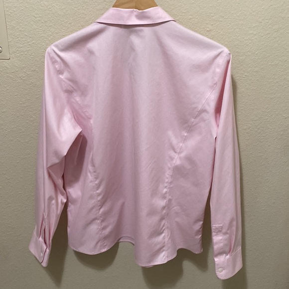 Liz Claiborne no iron ladies button up - pink - Picture 3 of 3
